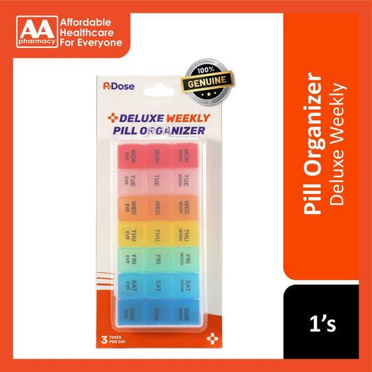 A-Dose Deluxe Weekly Pill Organizer (21 Compartments) 1's