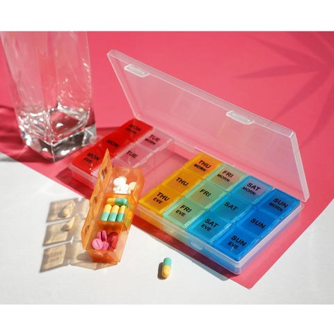 A-Dose Deluxe Weekly Pill Organizer (21 Compartments) 1's