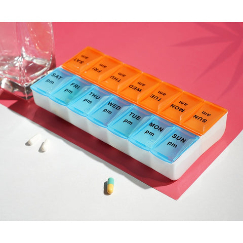 A-Dose Weekly AM/PM Pill Organizer (14 Compartments) 1's