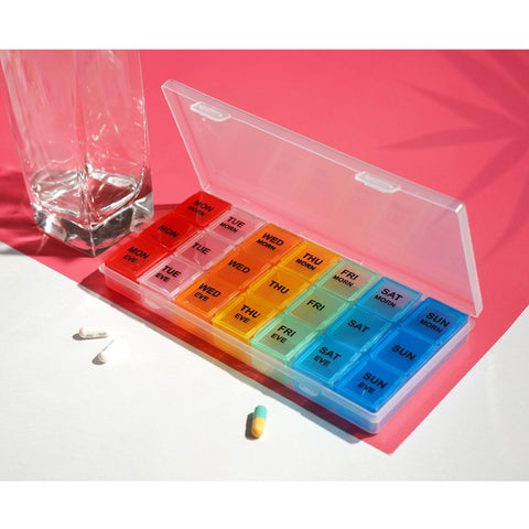 A-Dose Deluxe Weekly Pill Organizer (21 Compartments) 1's