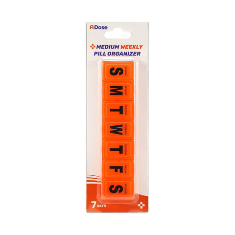 A-Dose Medium Weekly Pill Organizer (7 Compartments) 1's
