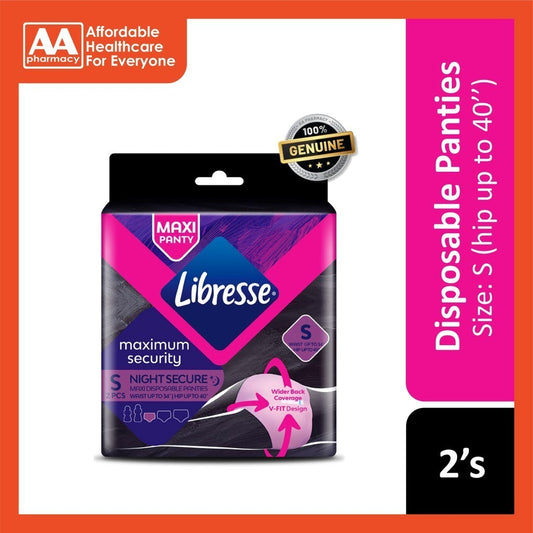 Libresse Maxi Disposable Panties (Size S, Hip up to 40) 2's