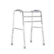 Movease Height Adjustable Foldable Aluminium Walking Frame Straight - Without Wheels