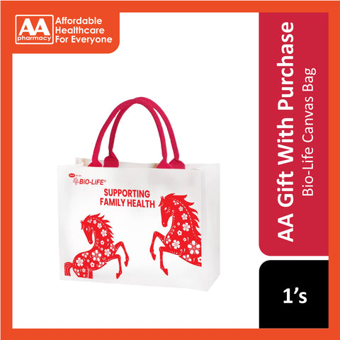 [NOT FOR SALE] AA FG: Bio-Life CNY Canvas Bag 1's