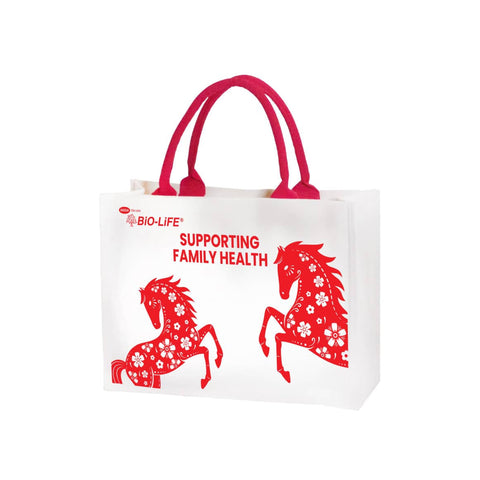 [NOT FOR SALE] AA FG: Bio-Life CNY Canvas Bag 1's