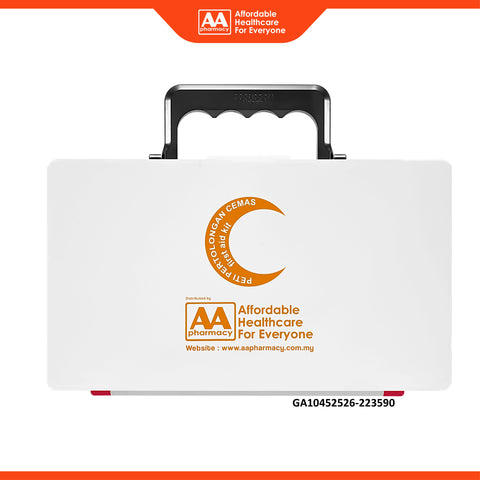 AA Equipped ABS First Aid Kit - Medium