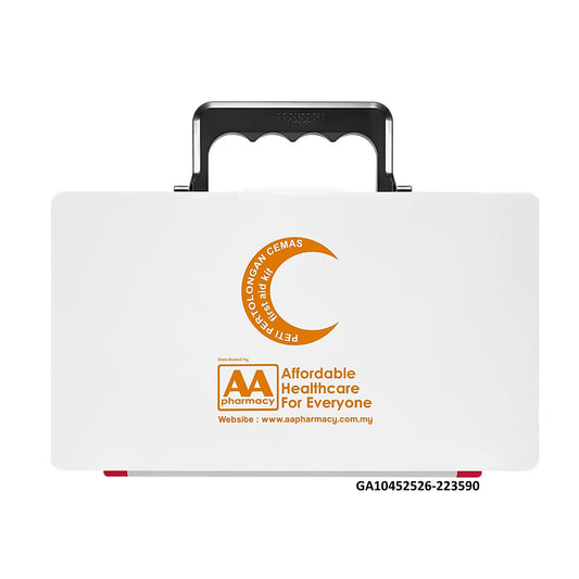 AA Equipped ABS First Aid Kit - Medium