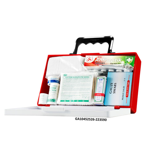 AA Equipped ABS First Aid Kit - Medium