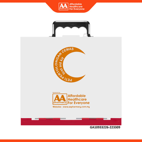 AA Equipped ABS First Aid Kit - Large