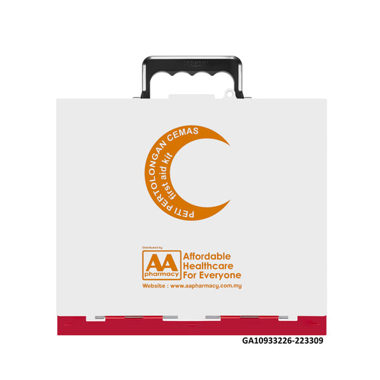 AA Equipped ABS First Aid Kit - Large
