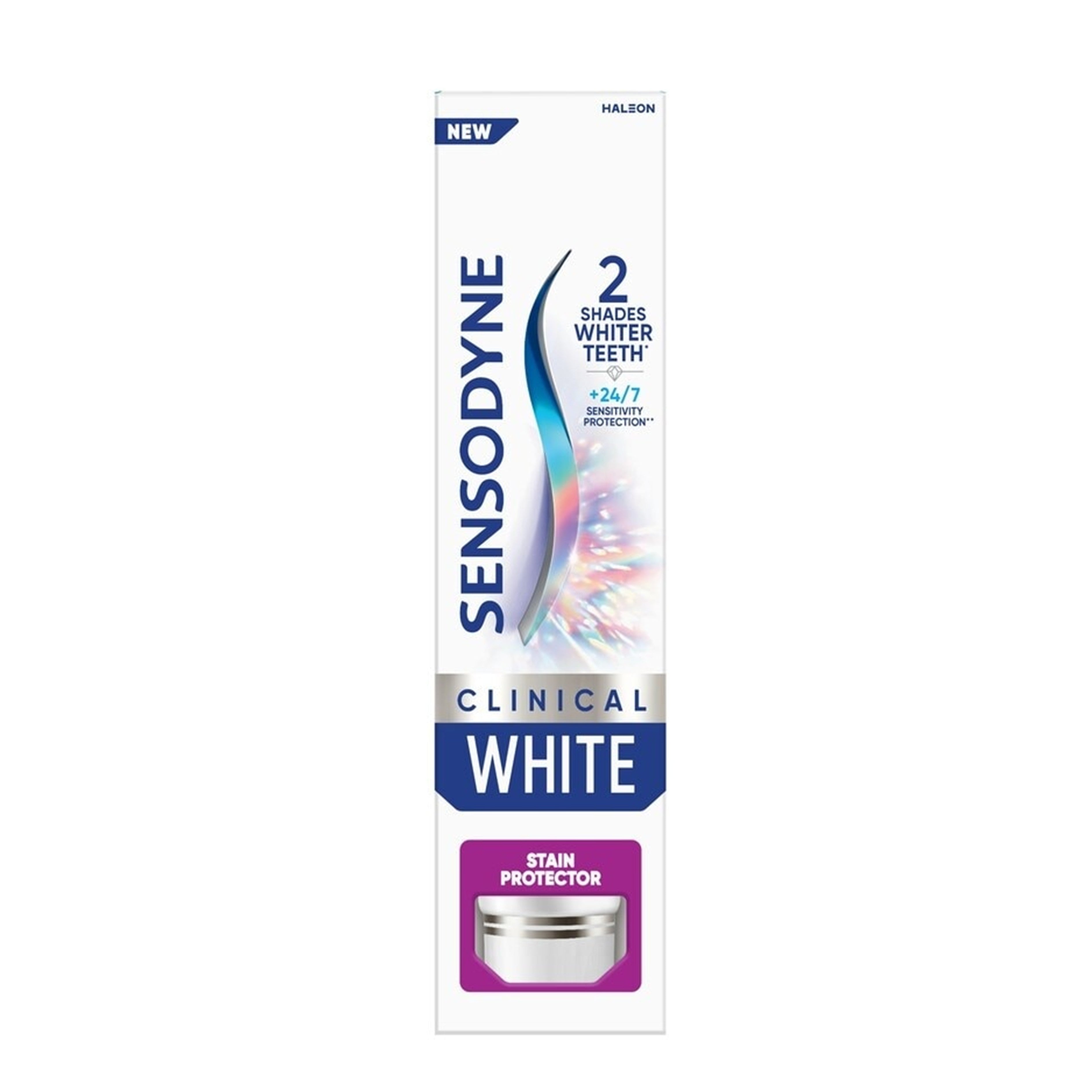 Sensodyne Toothpaste (Clinical White, Stain Protector) 100g