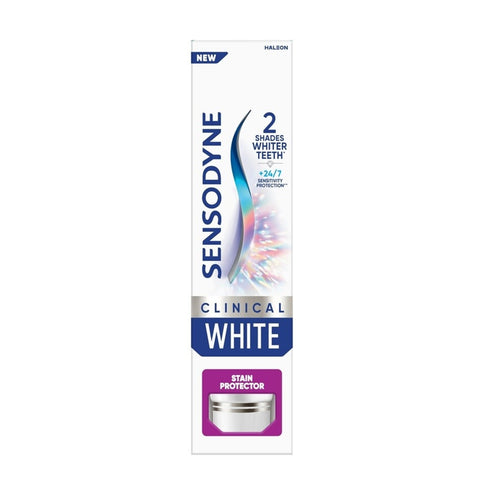 Sensodyne Toothpaste (Clinical White, Stain Protector) 100g