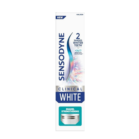 Sensodyne Toothpaste (Clinical White, Enamel Strengthening) 100g