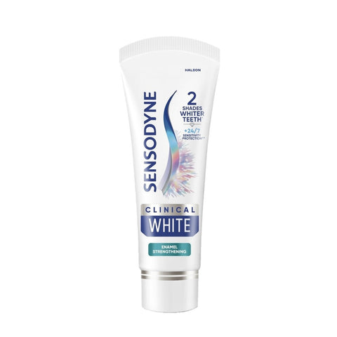 Sensodyne Toothpaste (Clinical White, Enamel Strengthening) 100g