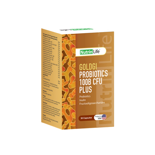 NutrinLife GoldGI Probiotics 100B CFU Plus Capsule 30's