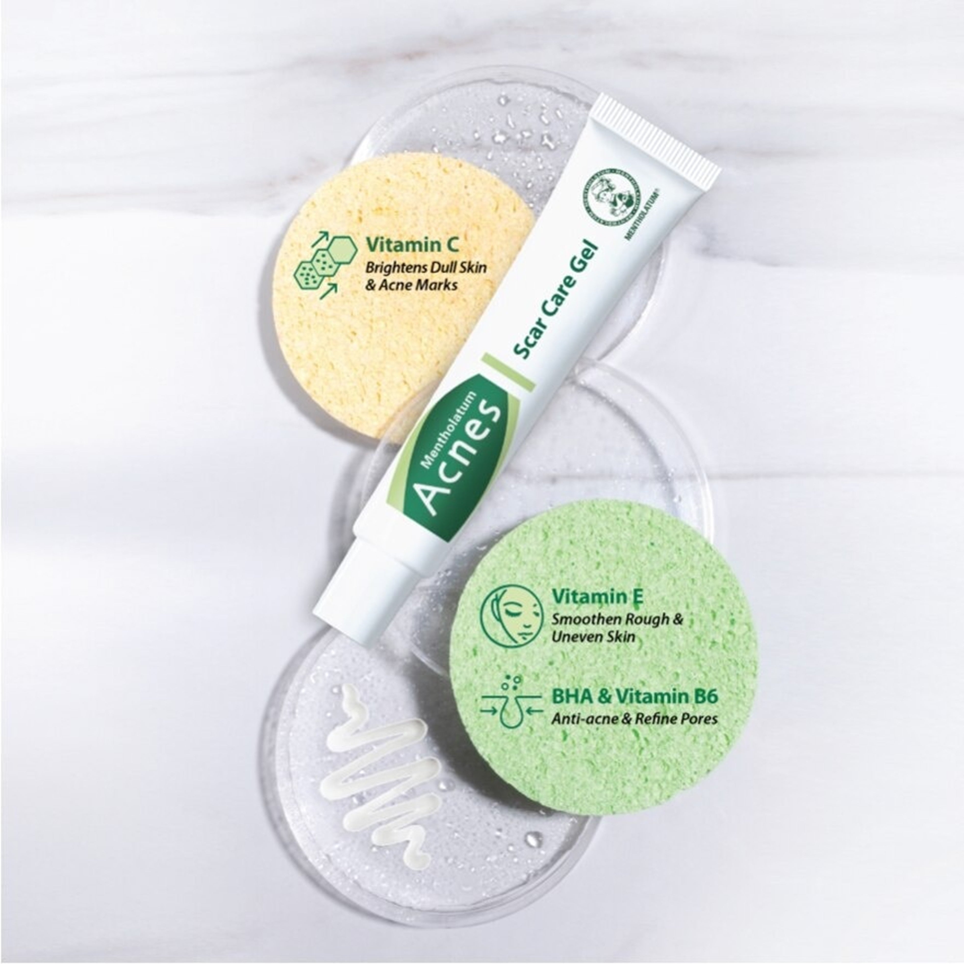 Mentholatum Acnes Scar Care Gel (Vitamin C, E and B6) 18g