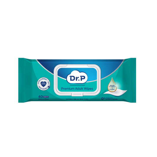 Dr. P Premium Adult Wipes (30cmx20cm) 40's