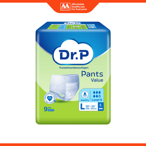 Dr. P Value Adult Pants Size L 9's (100-135cm / 39-53 inches)