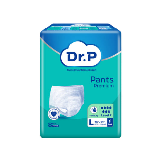 Dr. P Premium Adult Pants Size L 8's (100-135cm / 39-53 inches)