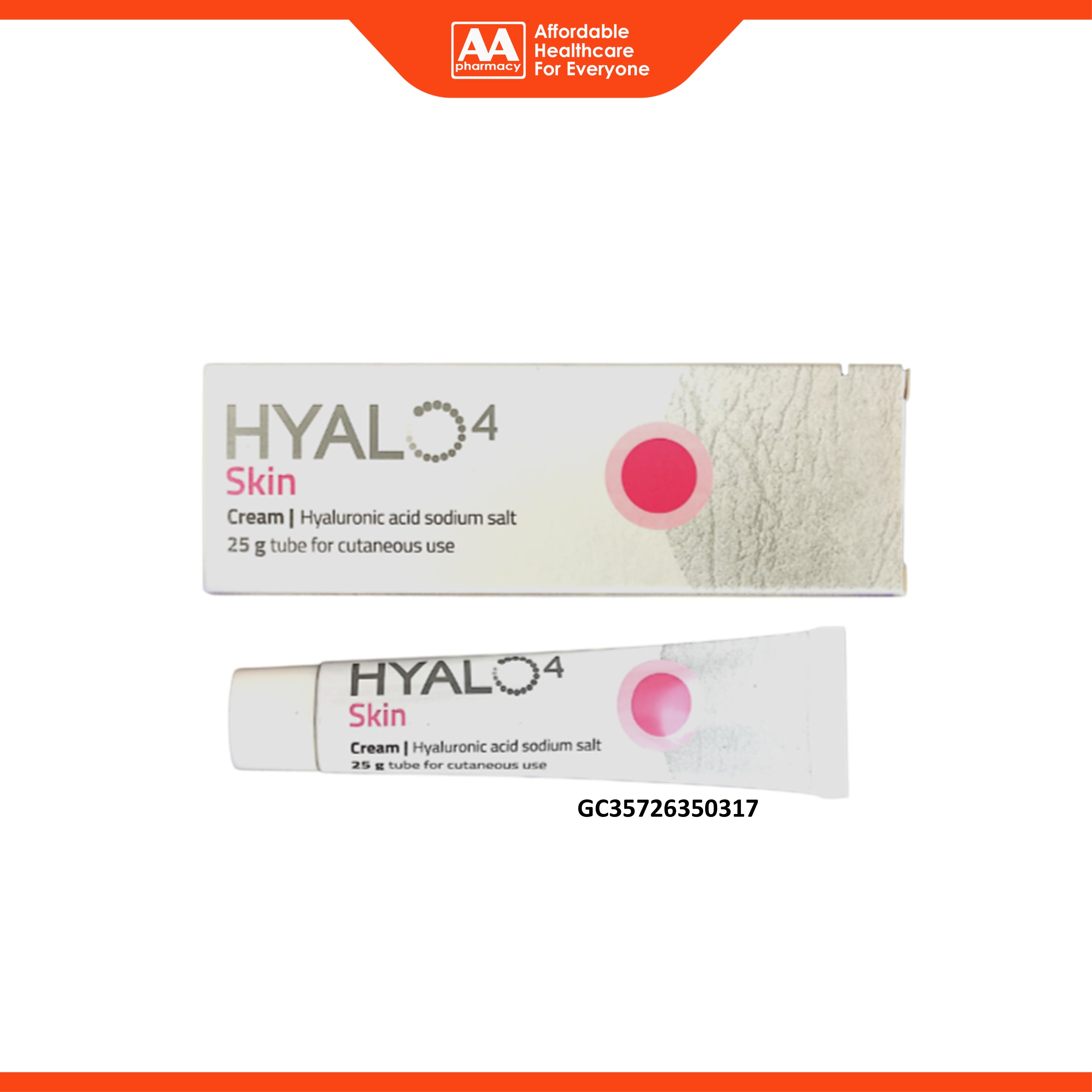Hyalo4 Skin Cream For Cutaneous Use 25g