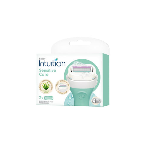 Schick Intuition Sensitive Care Refill Cartridge 3's
