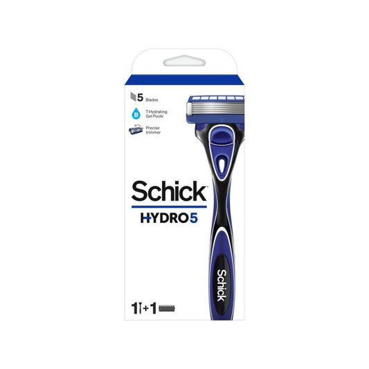 Schick Hydro 5 Razor Kit 1's (1 Handle, 1 Cartridge)