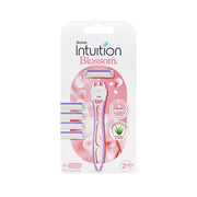 Schick Intuition Blossom 2 Razor Kit 4's (1 Handle, 4 Cartridges)
