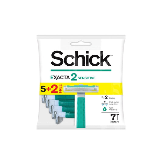 Schick Exacta 2 Sensitive Razor 5+2's