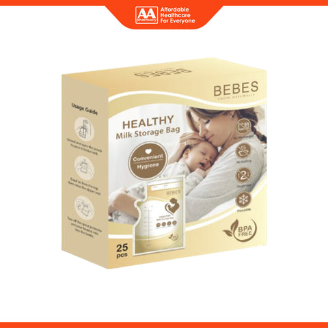 Bebes Healthy Milk Storage Bag 25's