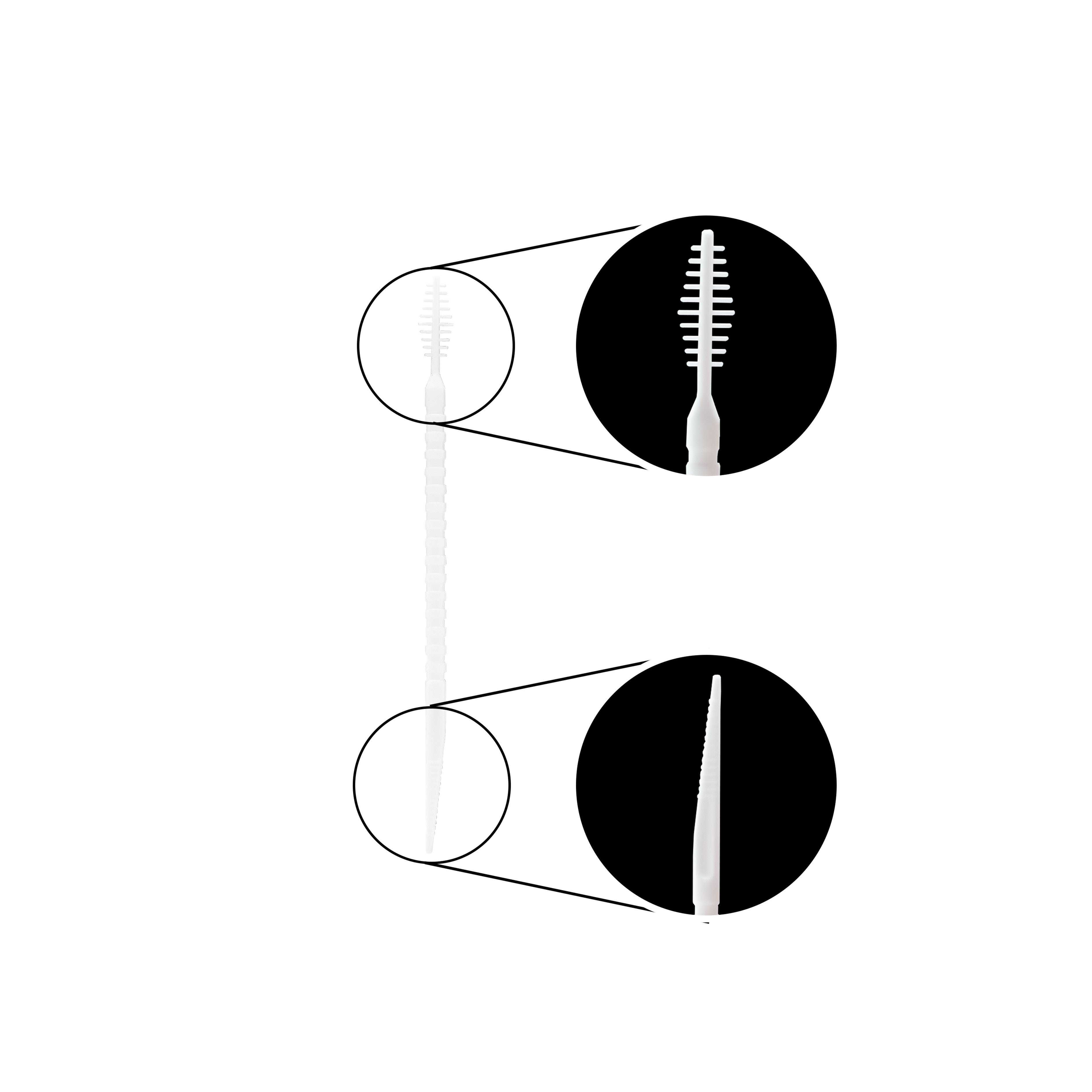 Basics by AA 2-in-1 Brush Picks 150's (Removes Food Particles and Plaque)