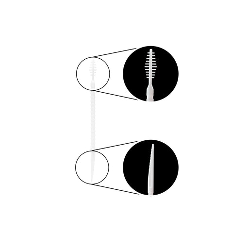 Basics by AA 2-in-1 Brush Picks 150's (Removes Food Particles and Plaque)