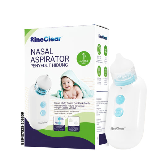 SineClear Nasal Aspirator (For Babies 1+ Months) [6 Months Warranty]