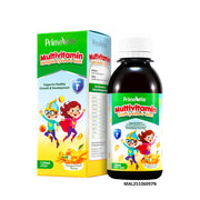 PrimeVite Multivitamin with Lysine and Zinc Syrup 120mL (Orange & Peach Flavour)