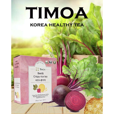 Timoa Beet and Crispy Rice Tea 3gx10's