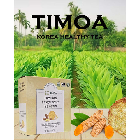 Timoa Curcuma and Crispy Rice Tea 3gx10's