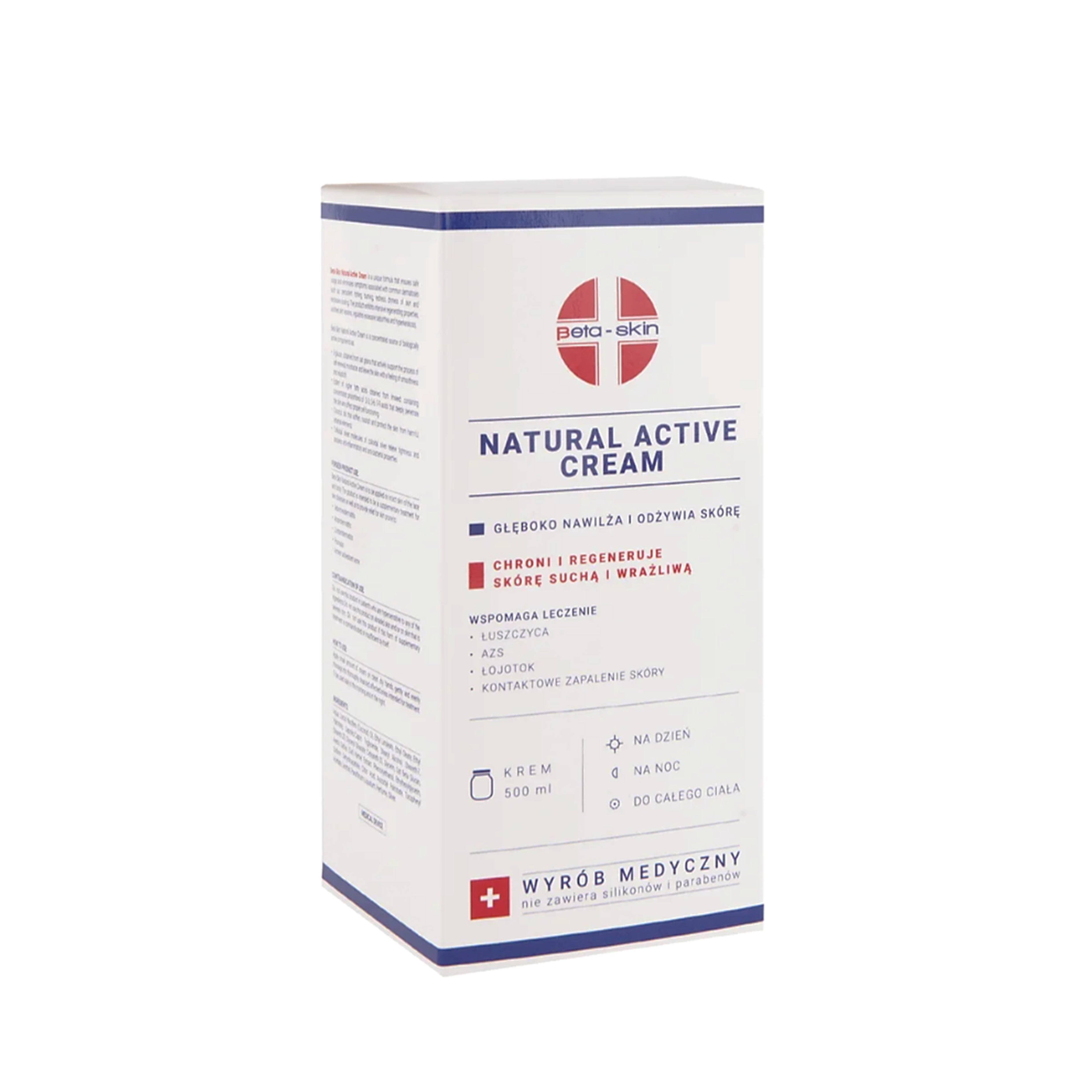Beta-Skin Natural Active Cream 500mL