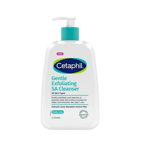 Cetaphil Gentle Exfoliating Salicylic Acid Cleanser For Face and Body 236mL