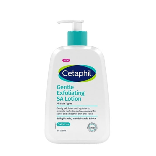 Cetaphil Gentle Exfoliating Salicylic Acid Lotion for Face and Body 236mL