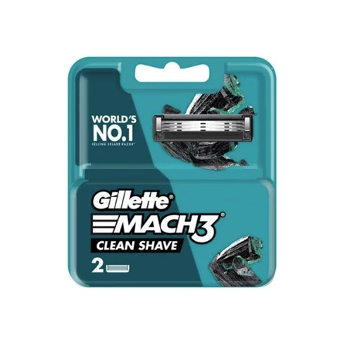Gillette Mach 3 Clean Shave Cartridge 2's