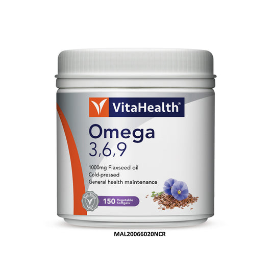 VitaHealth Omega 3,6,9 Vegetable Softgel 150's