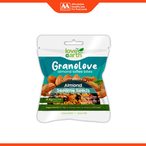 Love Earth Granolove Almond Toffee Bites 35g