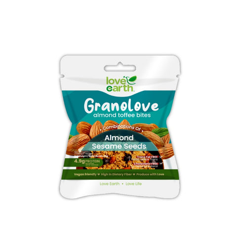 Love Earth Granolove Almond Toffee Bites 35g