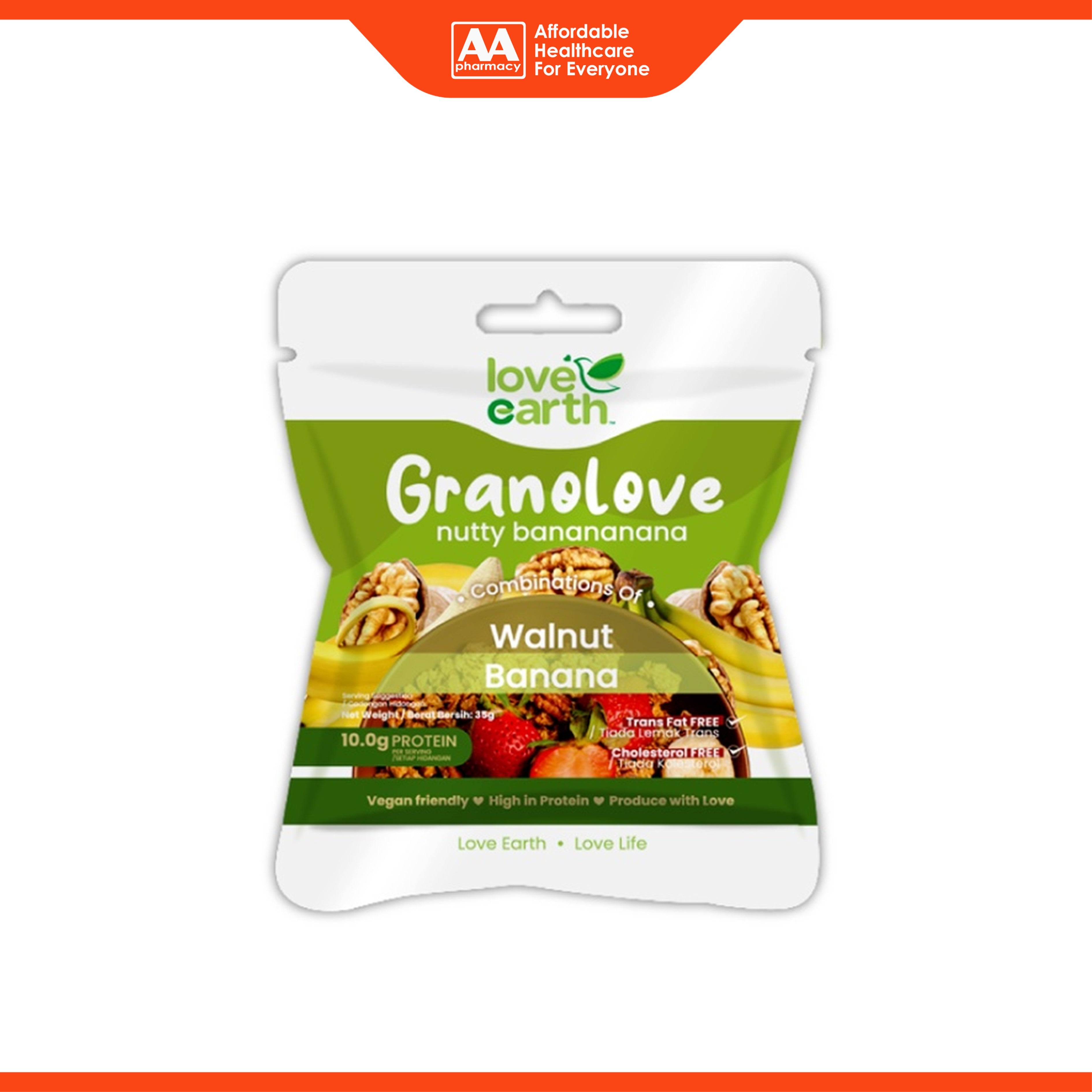 Love Earth Granolove Nutty Bananana 35g