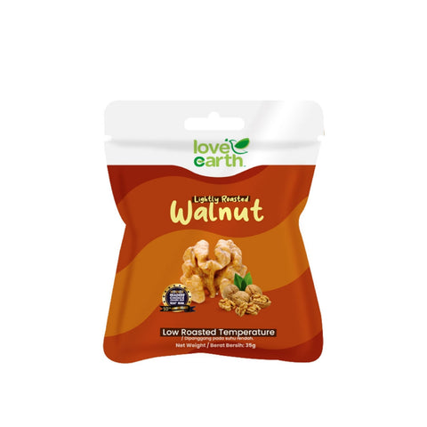 Love Earth Lightly Roasted Walnut 35g [Snack Pack]