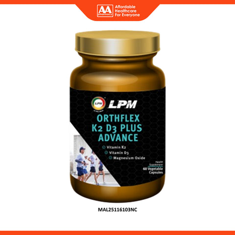 LPM Orthflex K2 D3 Plus Advance Vegecapsule 60's