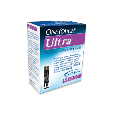 OneTouch Ultra Blood Glucose Test Strip 2x25's