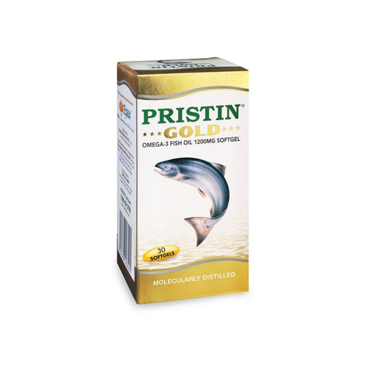 THC Pristin Gold Omega-3 Fish Oil 1200mg Softgel 30's