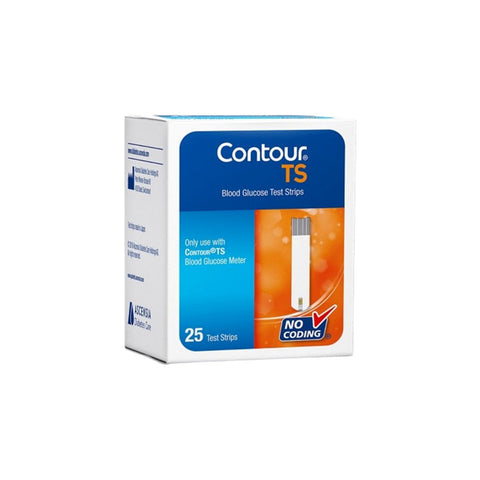 Contour TS Blood Glucose Test Strip 25's