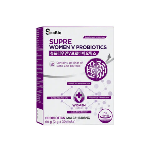Supre Women V Probiotics (+ Prebiotics) Sachet 2gx30's