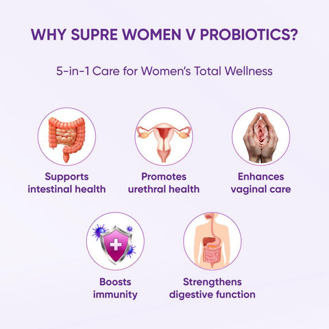 Supre Women V Probiotics (+ Prebiotics) Sachet 2gx30's
